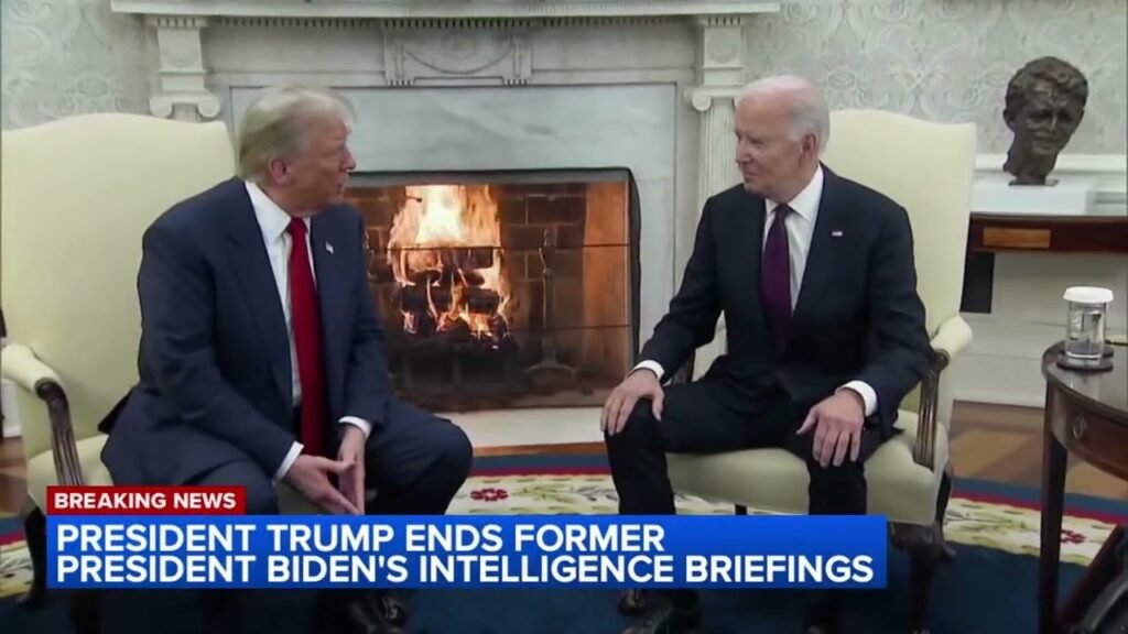 BREAKING Trump Revokes Biden’s Access to Classified Briefings