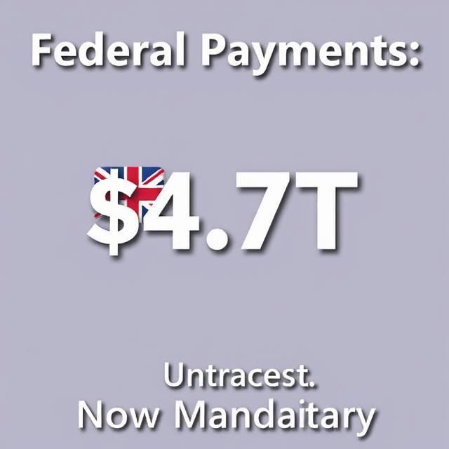 Federal Payments: $4.7T Untraced, TAS Now Mandatory