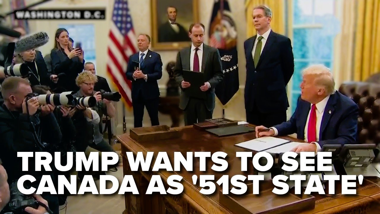 “Trump Fuels Controversy: ‘Canada Should Be the 51st State!’”