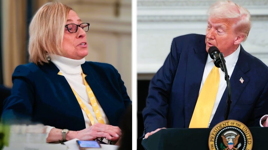 Trump Slams Maine Gov. Mills Over Transgender Sports Policy